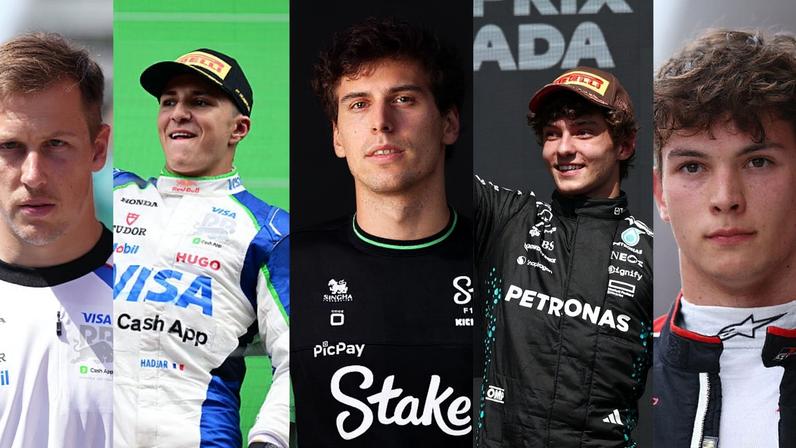 Novatos da Fórmula 1 em 2025 — Foto: Getty Images