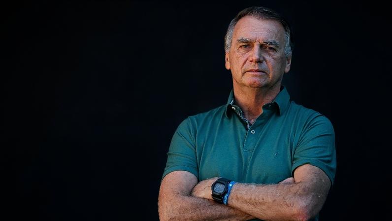O ex-presidente Jair Bolsonaro