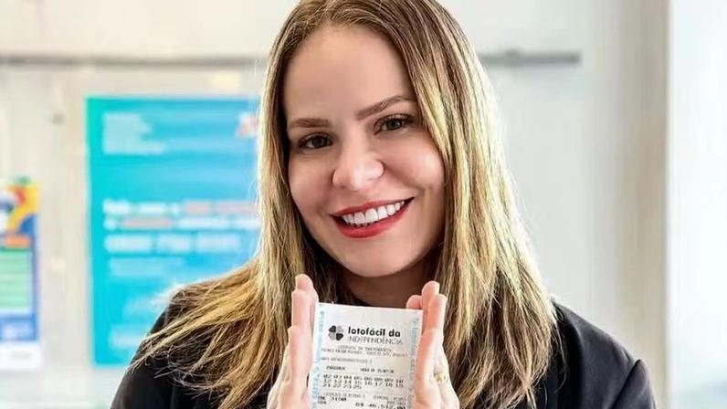 Casada com o americano Dakota Ballard e mãe de gêmeos, Paulinha Leite é sortuda no jogo e no amor — Foto: Reprodução/Instagram