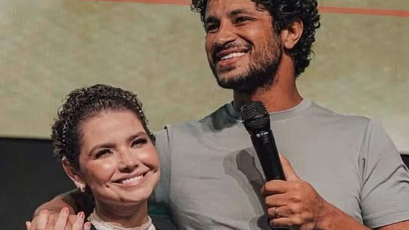 Ana Castela surpreende ao imitar manequim na rua e Zé Felipe não segura a risada — Foto: Reprodução/Instagram