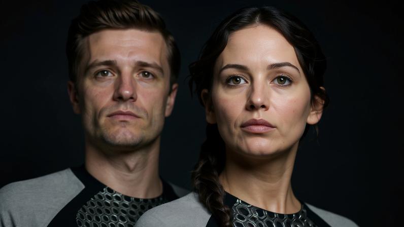 Jennifer Lawrence e Josh Hutcherson retornam a Jogos Vorazes — Foto: Divulgação