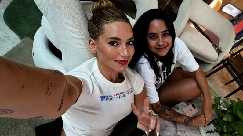 Virginia posa com irmã de Zé Felipe — Foto: Reprodução/ Instagram