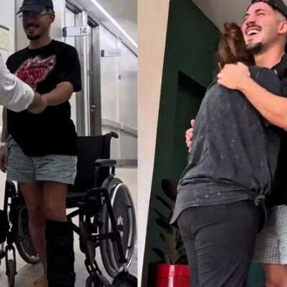 Vittor Fernando celebra avanço na recuperação após tentativa de homicídio