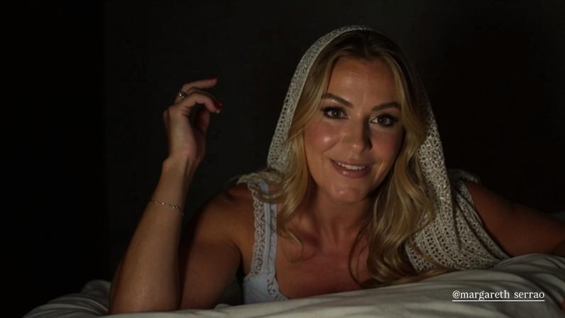 Poliana fala sobre Margareth Serrão — Foto: Reprodução/ Instagram