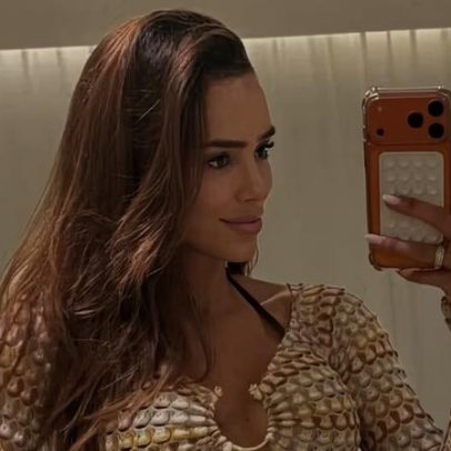 Bruna Biancardi aposta em saída de praia elegante e silhueta definida