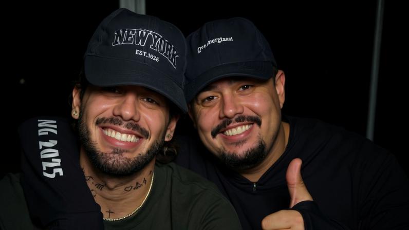 Zé Felipe e João Victor Cocá — Foto: Reprodução/ Instagram