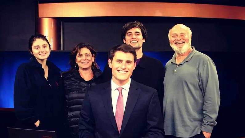 Rob Reiner’s son Nick, pictured above in 2016, gave an eerie warning during a resurfaced interview with his dad. WireImage