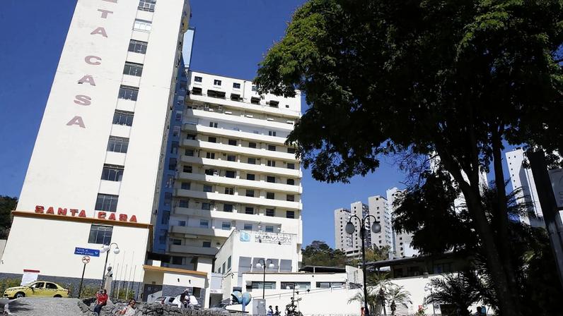 Fuiz de Fora - Santa Casa de Misericórdia, hospital onde o deputado Jair Bolsonaro foi atendido após ser esfaqueado Foto: Tomaz Silva/Agência Brasil