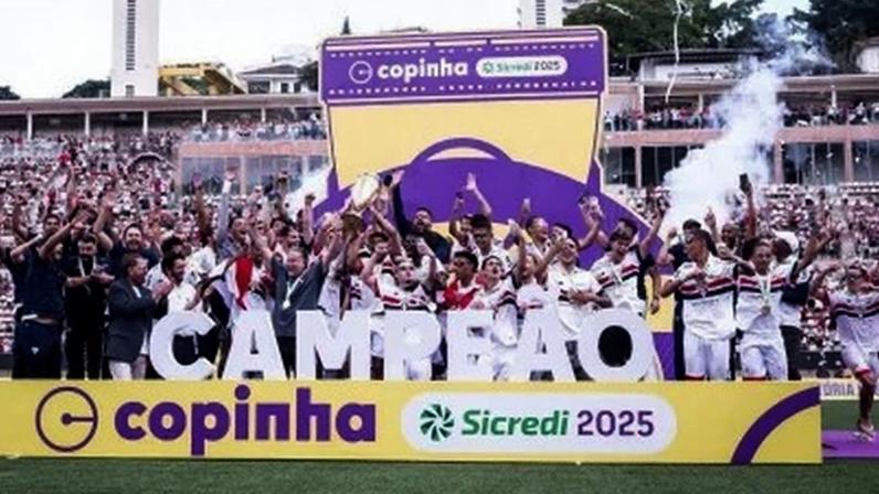 O São Paulo é o atual campeão da Copinha