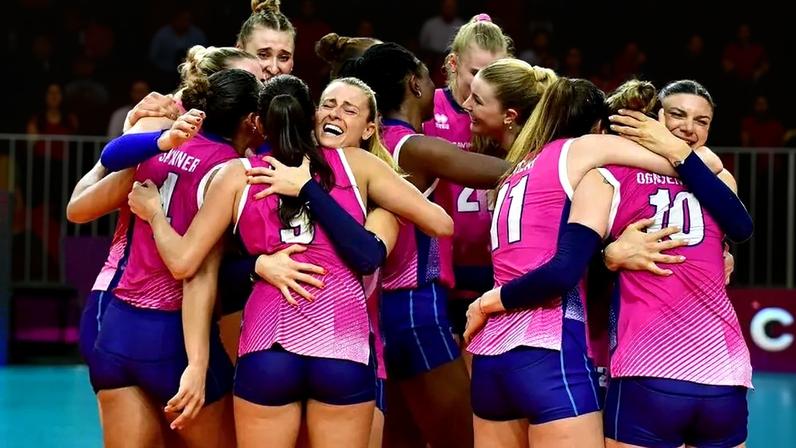 Scandicci teve Antropova como principal pontuadora da final (Foto: Ju Pastoriza/ Fotojump)