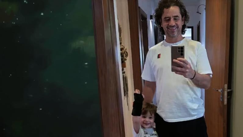Na Itália, Rafa Brites fala sobre deixar filho caçula com Felipe Andreoli: 'Pais também tomam conta' — Foto: Reprodução/Instagram