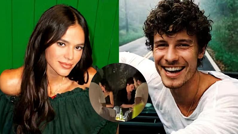 Bruna Marquezine e Shawn Mendes aparecem em novos cliques durante jantar intimista — Foto: Reprodução/Instagram @dailydogarotinho