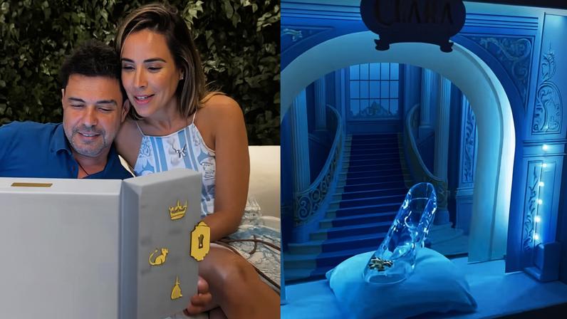 Wanessa Camargo mostra convite luxuoso do 1º aniversário de Clara, filha de Zezé com Graciele Lacerda — Foto: Reprodução/Instagram