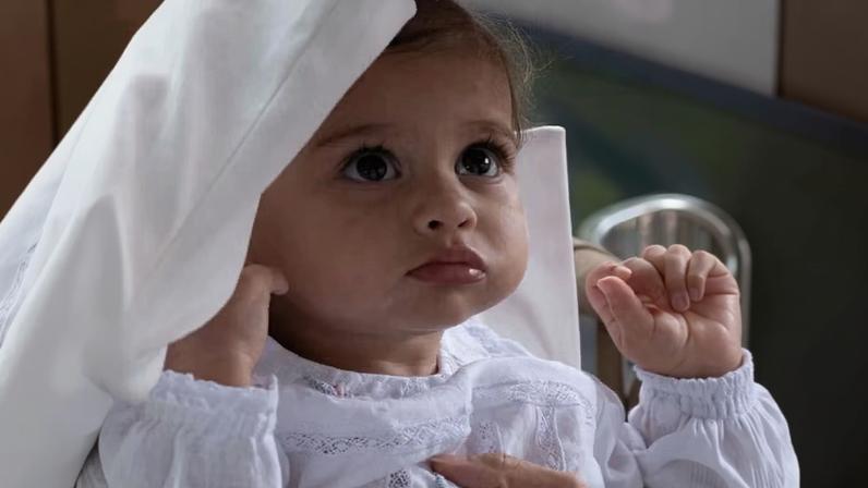 Helena, filha de Neymar e Amanda Kimberlly — Foto: Reprodução/ Instagram