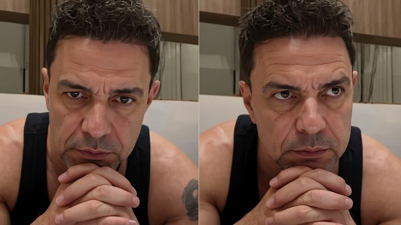 O cantor Zezé Di Camargo. Foto: Reprodução/Redes Sociais