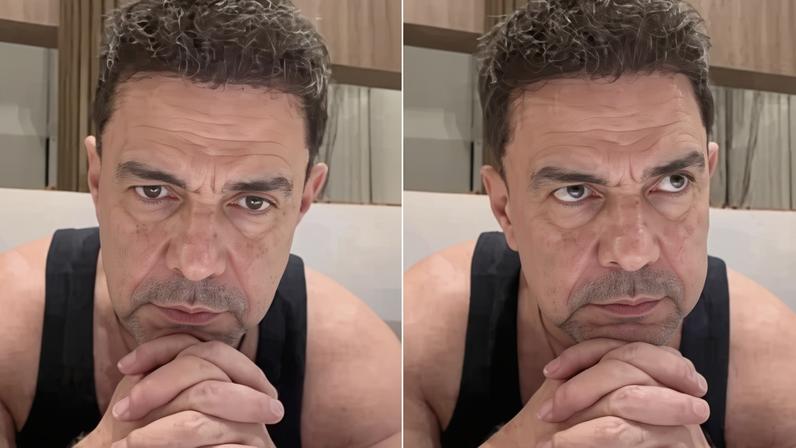 O cantor Zezé Di Camargo. Foto: Reprodução/Redes Sociais