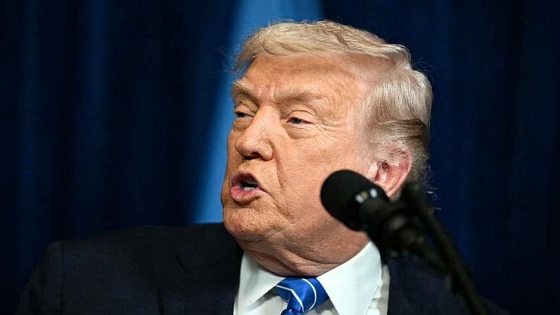 O presidente dos Estados Unidos, Donald Trump. Foto: Jim Watson/AFP