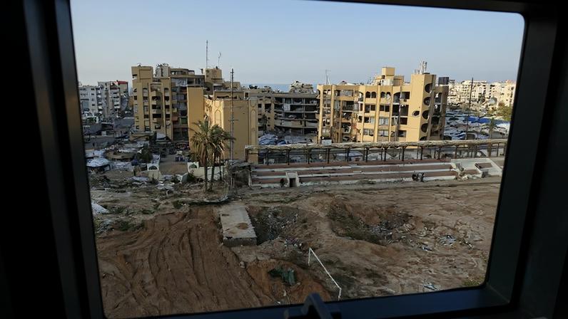 A Faixa de Gaza em 3 de janeiro de 2026. Foto: Omar AL-QATTAA / AFP