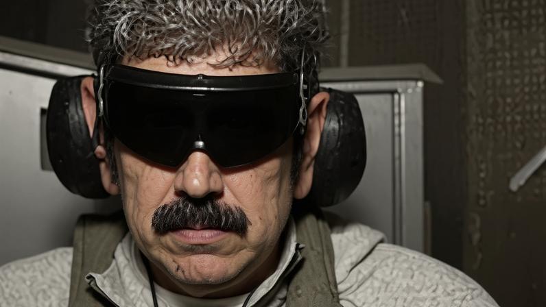 Maduro foi levado aos EUA vendado. Ele ficou preso em Nova York, onde também será levado ao tribunal. Foto: HANDOUT / US President Donald Trump's TRUTH Social account / AFP