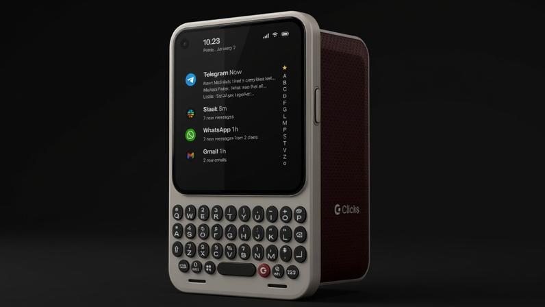 The Clicks Communicator é um BlackBerry para o seu celular