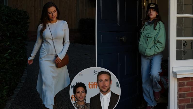 Eva Mendes gives fans a look at her house across the pond.