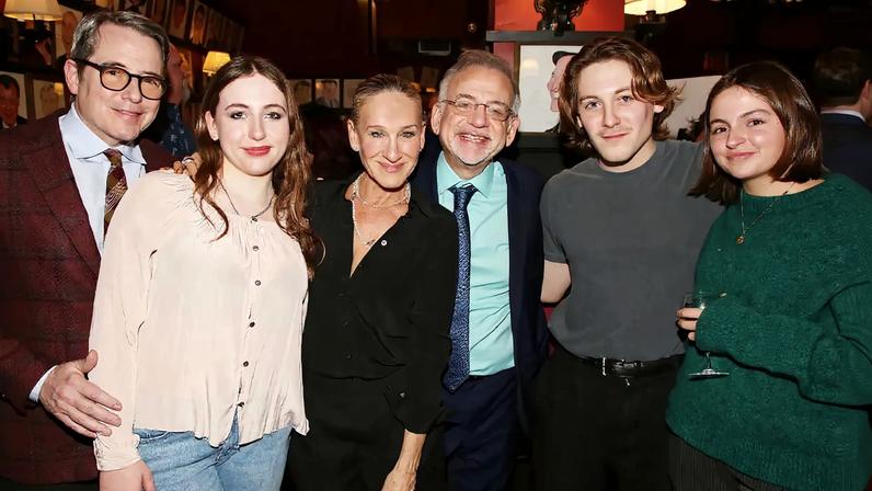 Sarah Jessica Parker and Matthew Broderick brought all three of their kids to a New York City book event Monday.