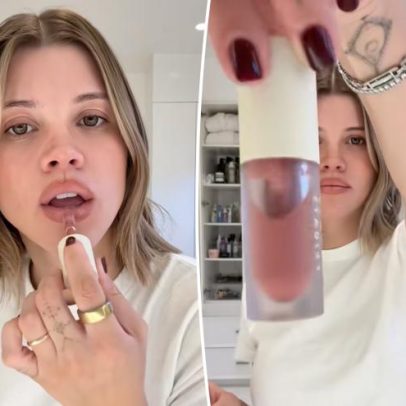 Óleo labial com brilho favorito de Sofia Richie Grainge tem 30% de desconto