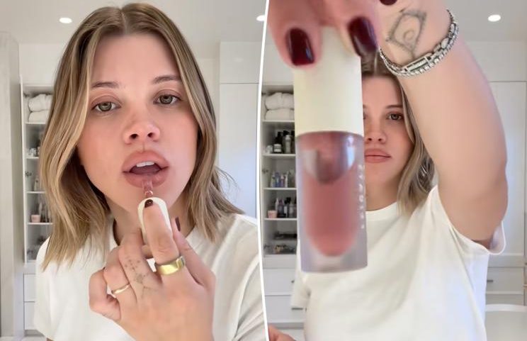 Óleo labial com brilho favorito de Sofia Richie Grainge tem 30% de desconto