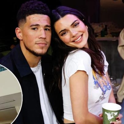 Ex-Kendall Jenner e Devin Booker repercutem olhares em anúncio do Super Bowl