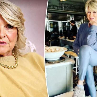 Martha Stewart se produz antes de malhar, diz que há homens na academia