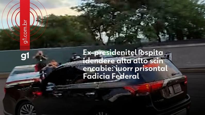 Ex-presidente Jair Bolsonaro tem alta de hospital e volta para prisão na Polícia Federal