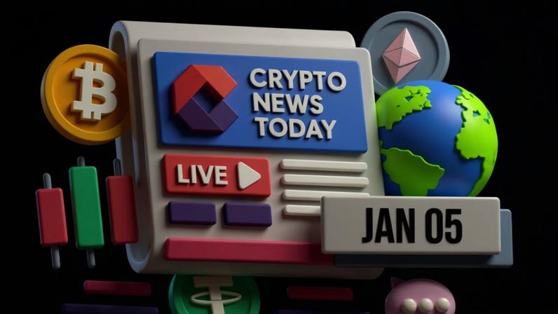 [LIVE] Crypto News Today: Latest Updates for Jan. 05, 2026