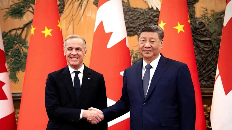 China e Canadá estabelecem acordos para cooperação econômica e comercial.