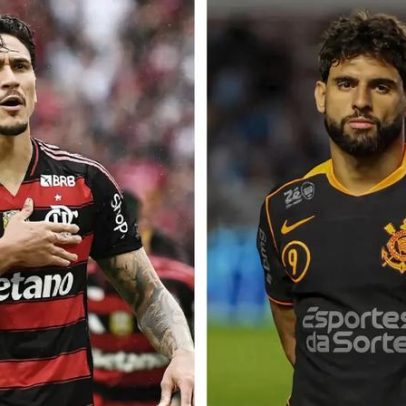 Pedro e Yuri Alberto chegam à Supercopa: status dos atacantes de Flamengo e Corinthians