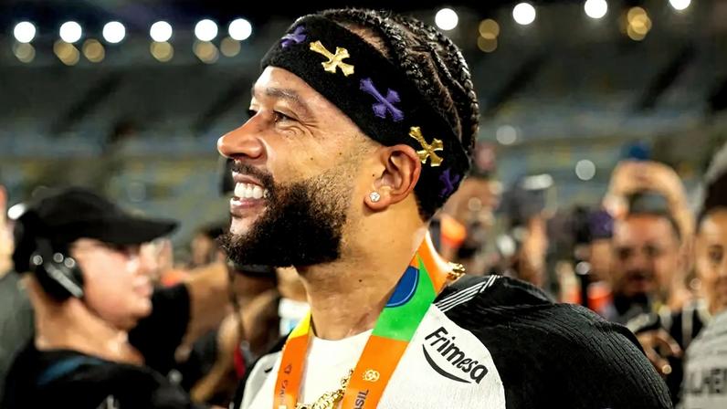 Memphis marcou o segundo gol do Corinthians (Foto: Wanderson Oliveira/PxImages/GazetaPress)