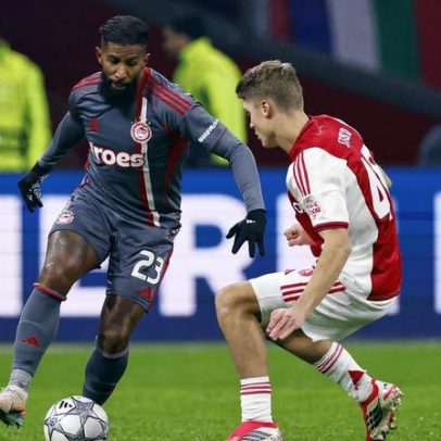 Rodinei celebra primeiro mata-mata da Champions com destaque pelo Olympiacos