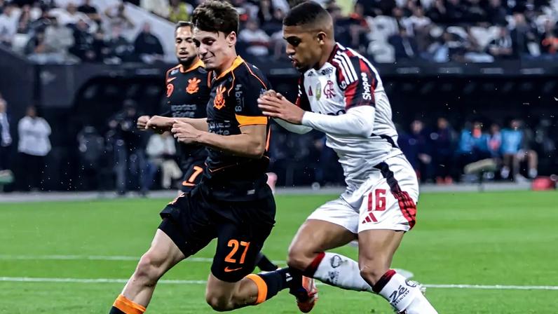 Corinthians Flamengo Brasileirão Breno Bidon Samuel Lino