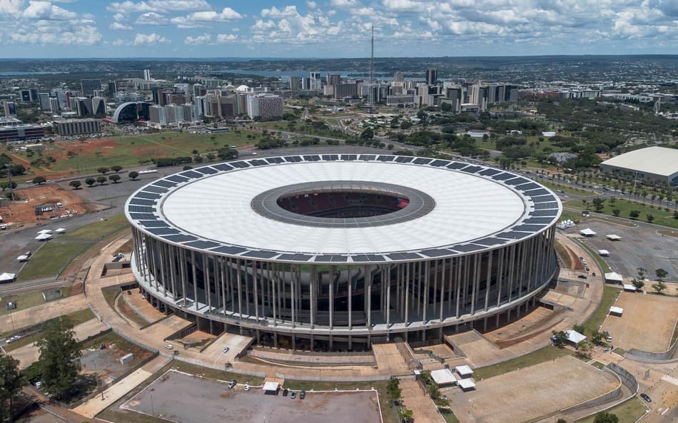 Mané Garrincha vai receber Flamengo x Corinthians (Foto: Miguel Pessoa/Código 19/Gazeta Press)