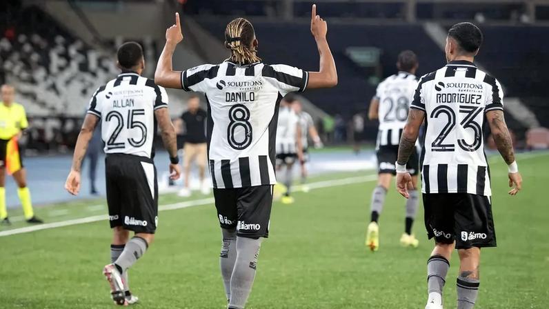 Danilo foi o destaque do Botafogo contra o Cruzeiro (Foto: Delmiro dos Santos Junior/Mochila Press/Gazeta Press)