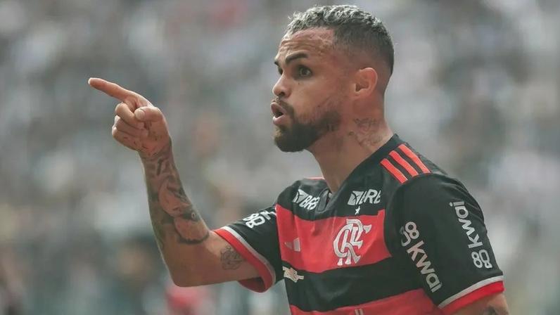 Michael está de saída do Flamengo (Foto: Fernando Moreno/Agif/Gazeta Press)