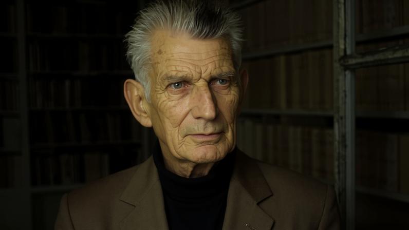Samuel Beckett in 1997. The Samuel Beckett Biennale will be set in rural and urban settings in Northern Ireland, the Republic of Ireland and England in 2026.