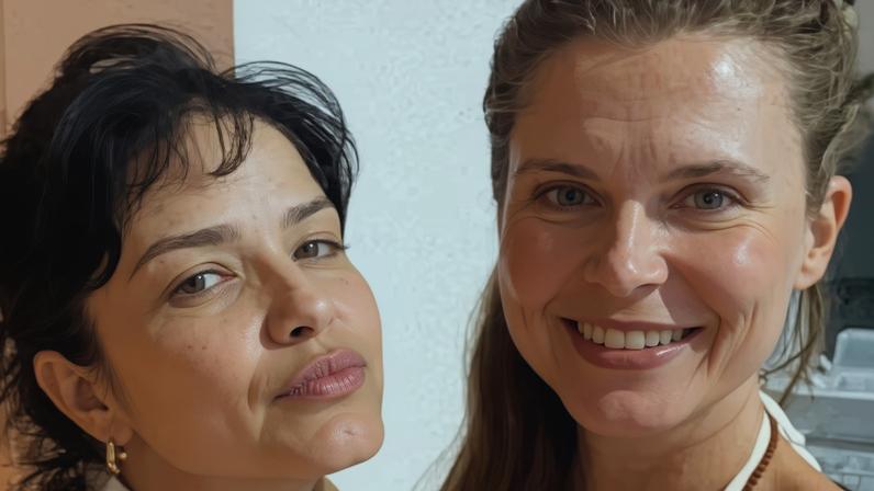 Samara Felippo e Carolinie Figueiredo — Foto: Reprodução/Instagram