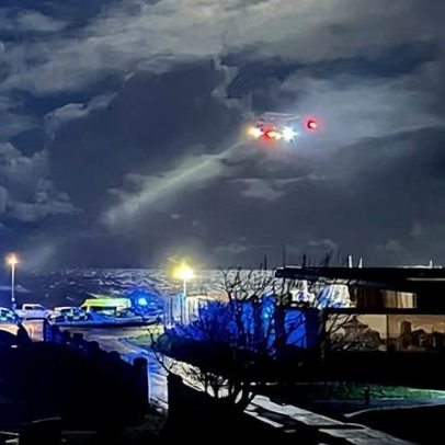 Busca por duas pessoas desaparecidas perto de Withernsea, Yorkshire