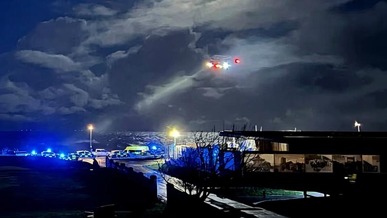 Busca por duas pessoas desaparecidas perto de Withernsea, Yorkshire