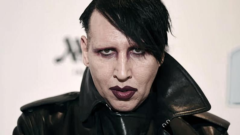 Marilyn Manson pictured in Los Angeles in 2019. A judge in LA has reopened a lawsuit against Manson under a new law enabling old sexual assault cases to be heard in court.