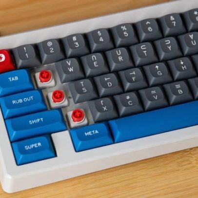 Kit DIY transforma teclado mecânico em teclado eletrocapacitivo