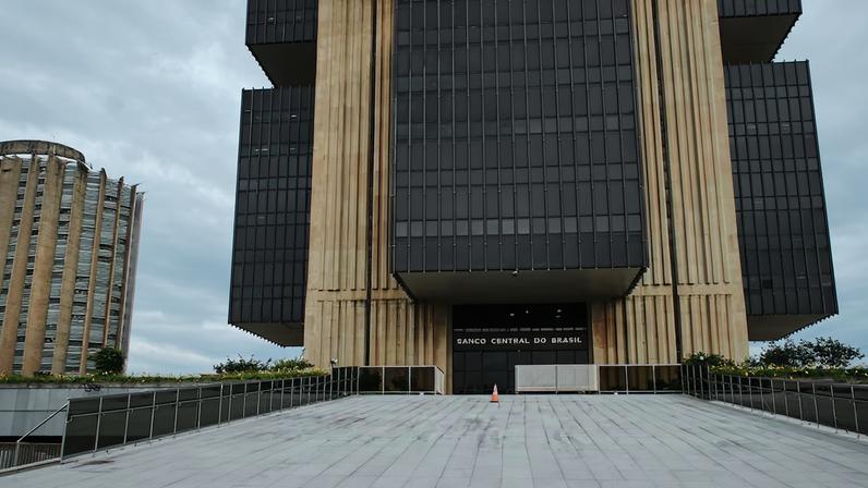 Sede do Banco Central em Brasília: primeira reunião de 2026 voltou a decidir pela manutenção da Selic em 15% ao ano (Foto: Gustavo Minas/Bloomberg)