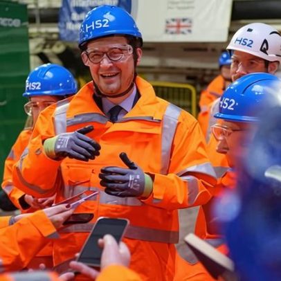 HS2 em Euston volta aos trilhos, ministros dizem, inicia o tunelamento final