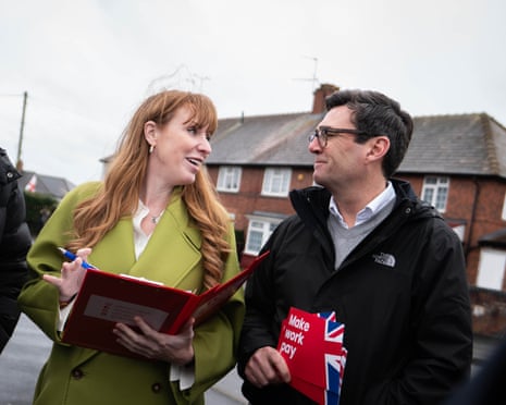 Angela Rayner and Andy Burnham, both long viewed as potential future leaders of the Labour party.