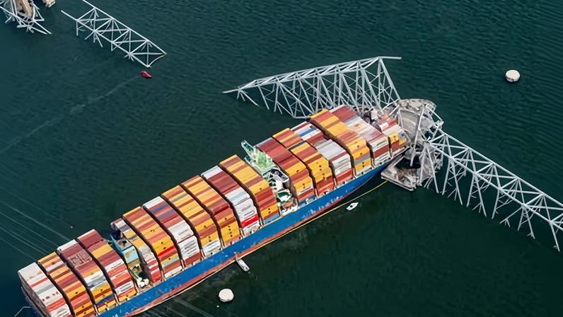 Tripulantes de navio detidos há dois anos após colapso da ponte de Baltimore